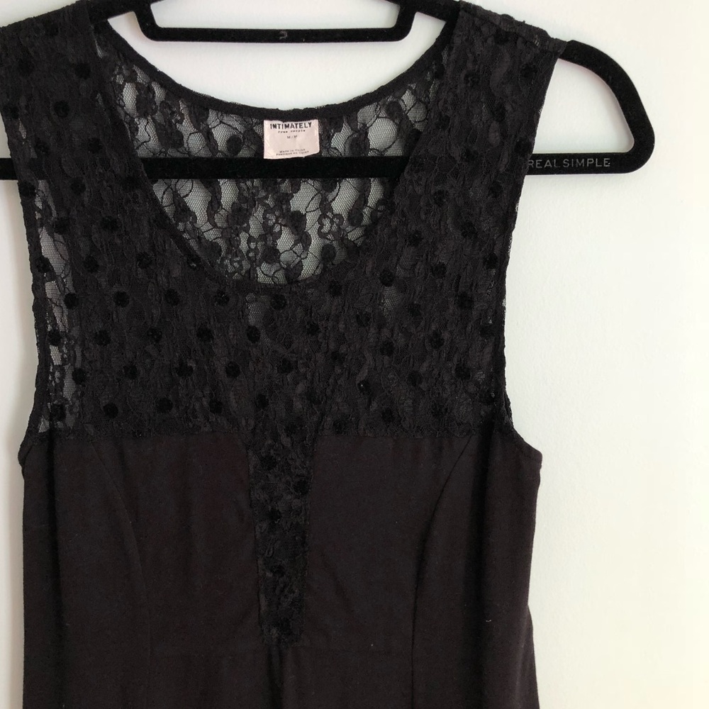 Free People Black Bodycon Dress